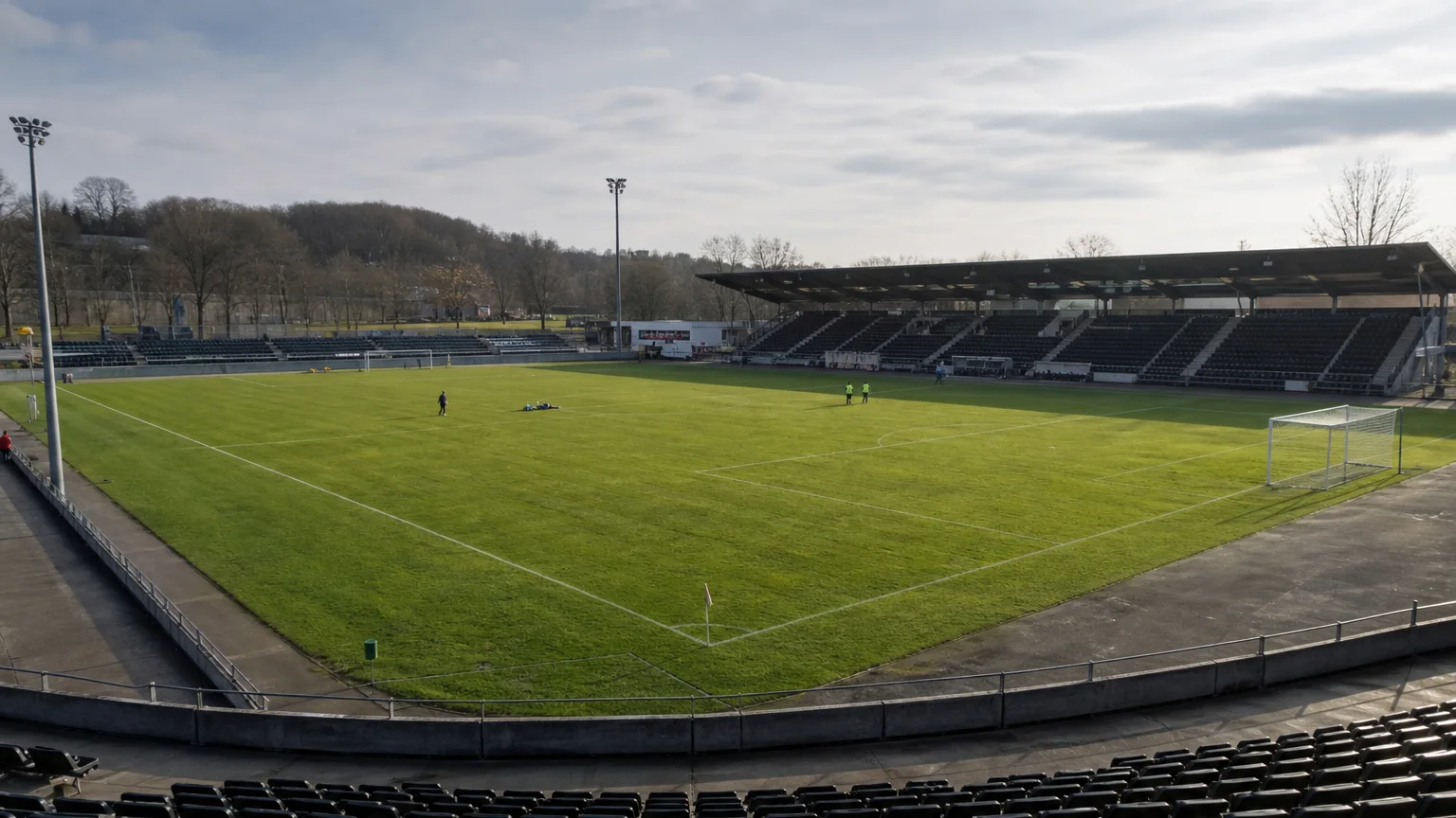 Eliteserien-arena under kamp