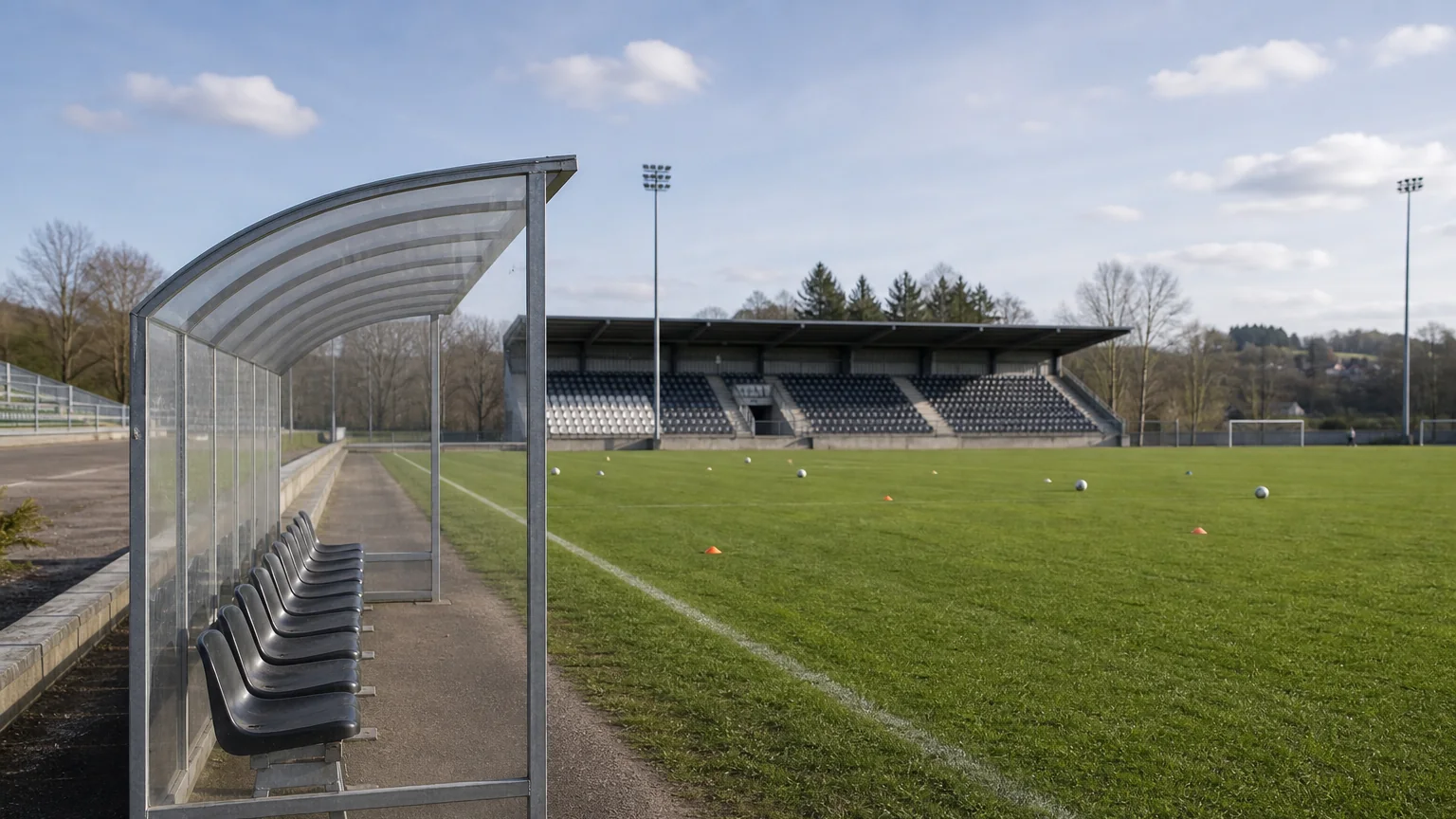 OBOS-ligaen-arena under kamp